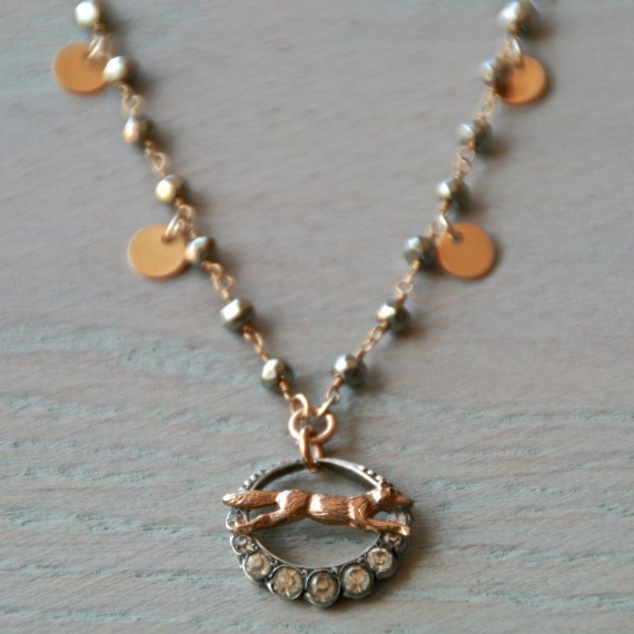 Little Fox Sparkle Necklace