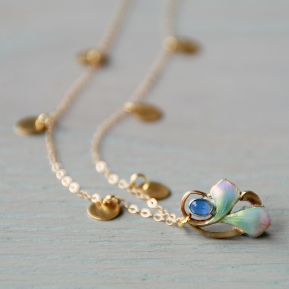 Delicate Opal Necklace One
