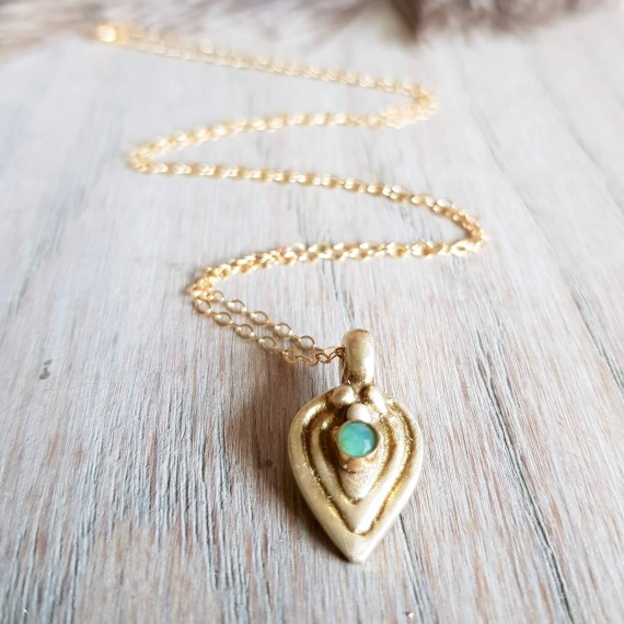 Little Wanderlust Gem Charm Necklace 4.