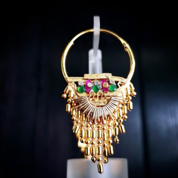 Golden Sunrise Hoops