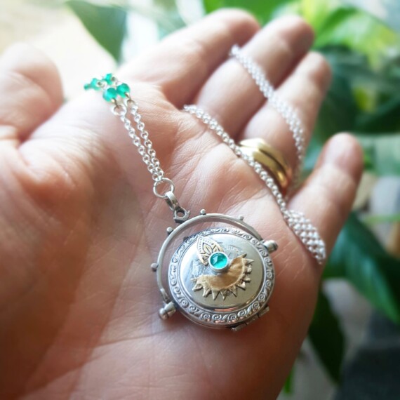 Spinning Goddess Locket