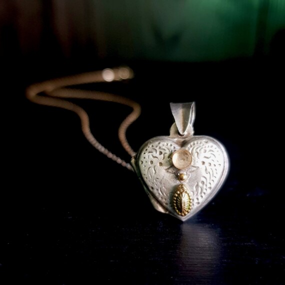 Keep Me Close Heart Locket