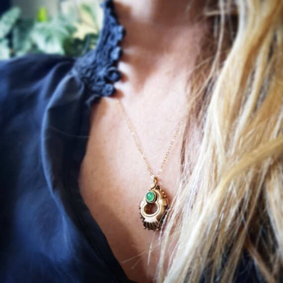Golden Glow Pendant