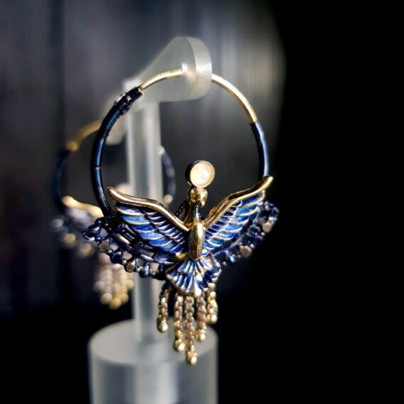Water Bird Hoop earrings – Limited Edition