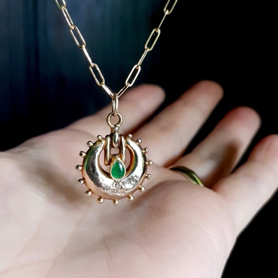 Queen Bee Charm Necklace