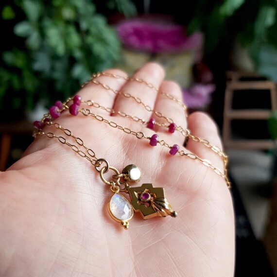 Ruby The Protector Necklace