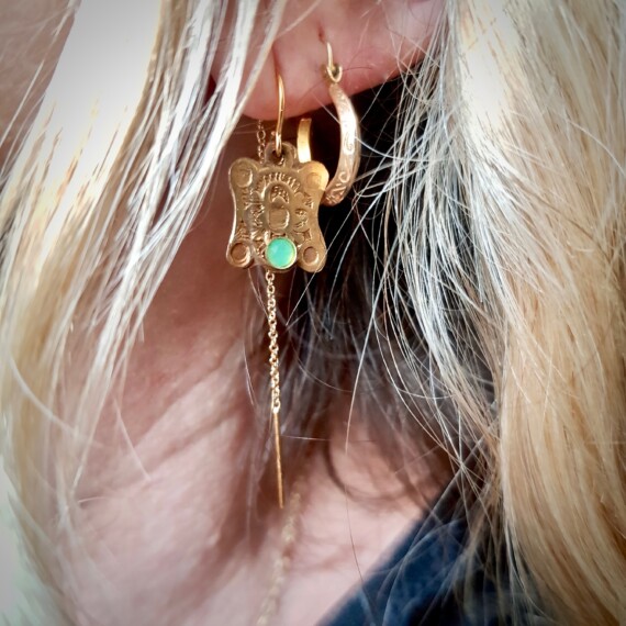 Golden Dusk Earrings