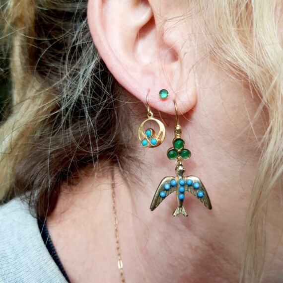 Dawn Rising Trio Of Earrings