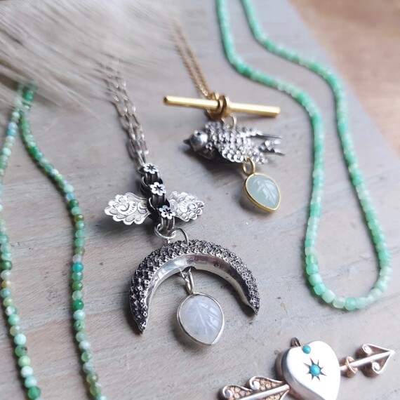 Silver Moon Pendant