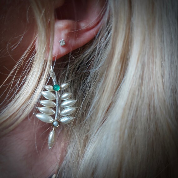 Pearl Diver Earrings