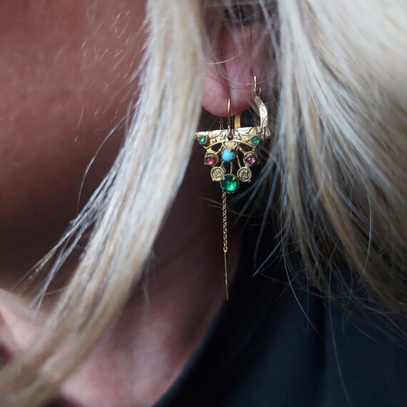 Emerald Empress Earrings