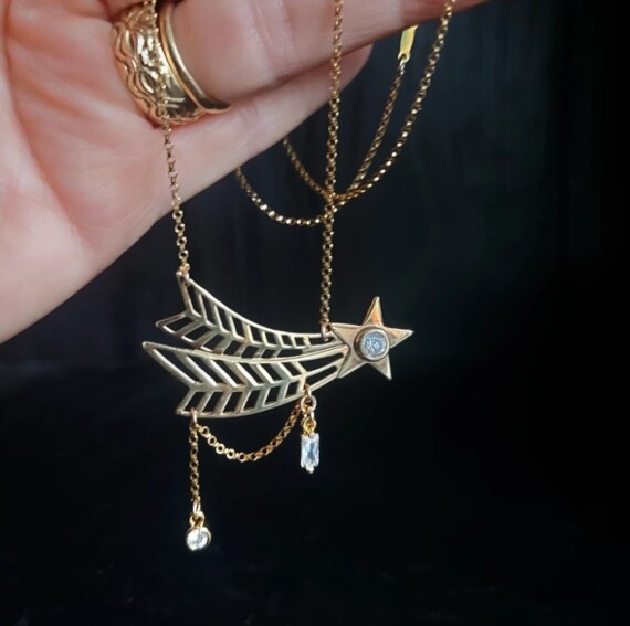 Shooting Star Necklace